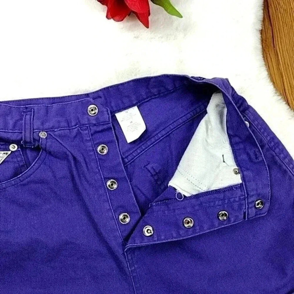 Kids Button Fly 90's Vintage Gitano Shorts - Picture 6 of 10